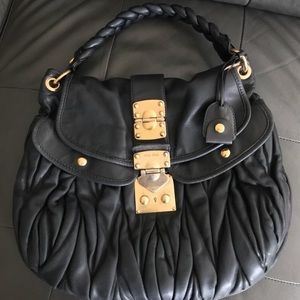 **SOLD** Miu Miu by PRADA- the ADORED Black Coffer